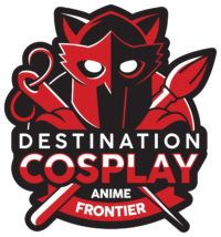 Af Destination Cosplay Logo Stacked - Anime Frontier In Fort Worth, Texas