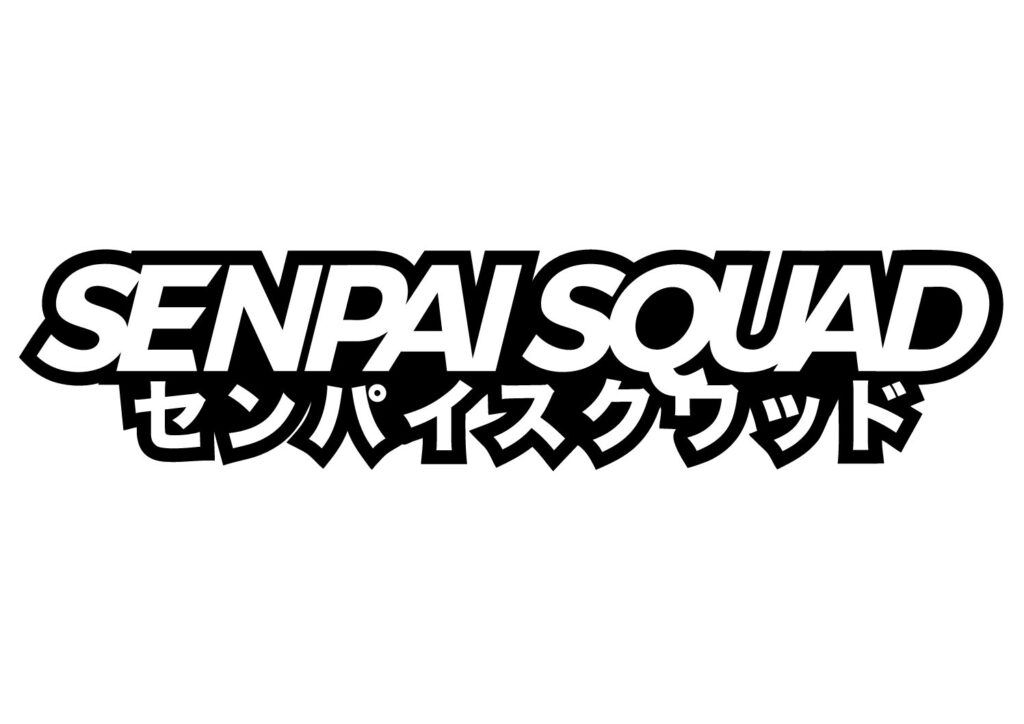 SENPAI SQUAD LETTERING センパイ スクワッド