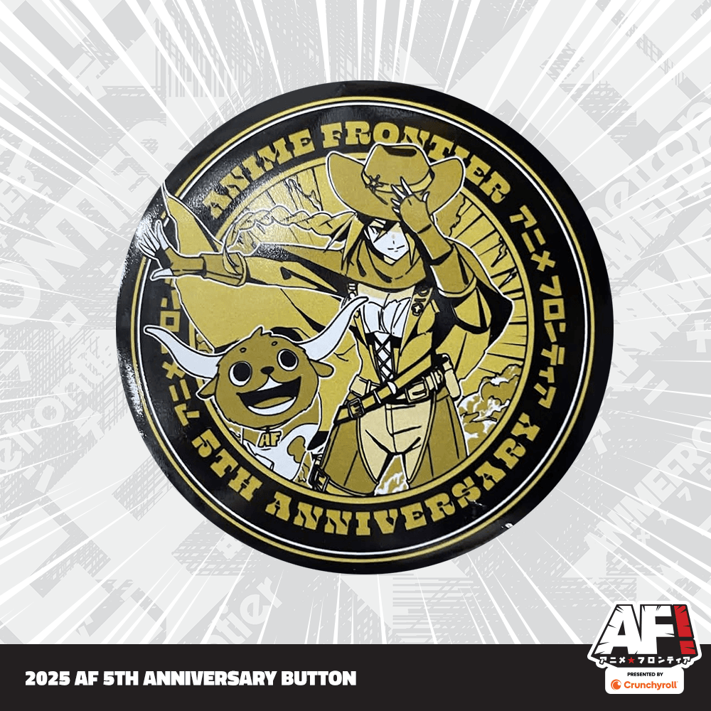 5th Anniversary Button Pin