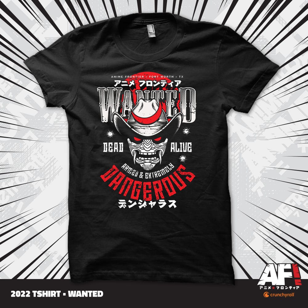 Dark Samurai Wanted T-Shirt